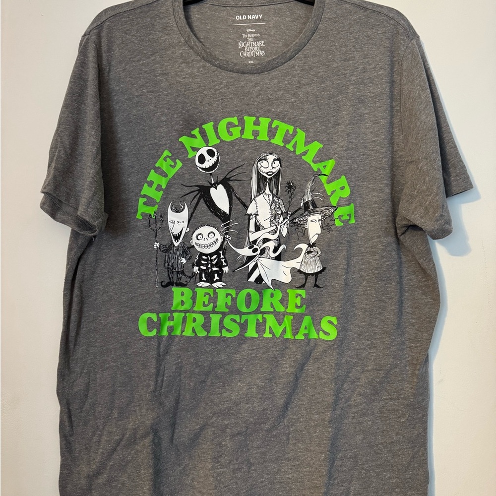 Old Navy The Nightmare Before Christmas T-Shirt - Gray